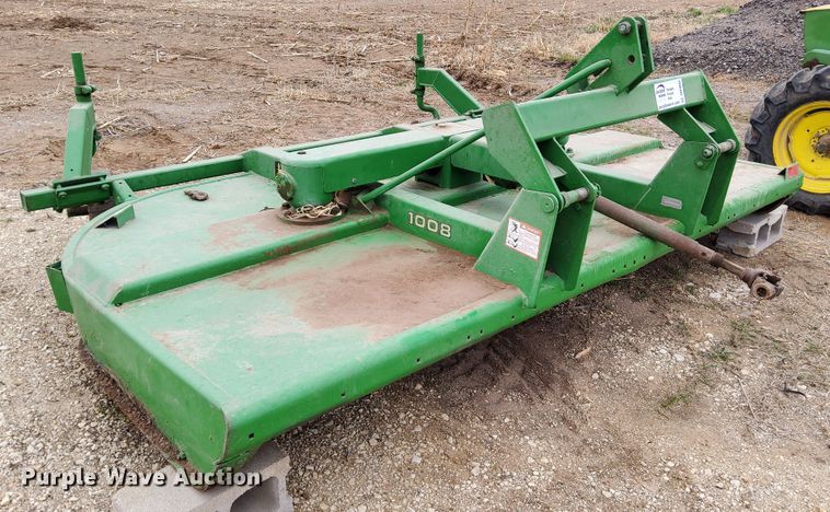 image for item DR0884 John Deere 1008  rotary mower