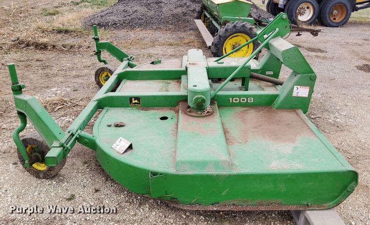 image for item DR0884 John Deere 1008  rotary mower
