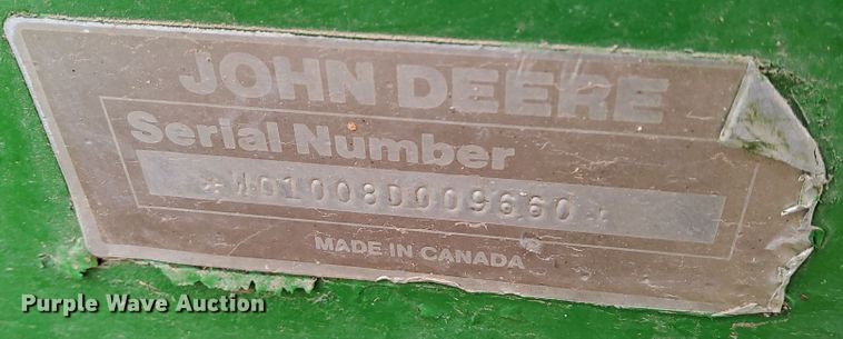 image for item DR0884 John Deere 1008  rotary mower