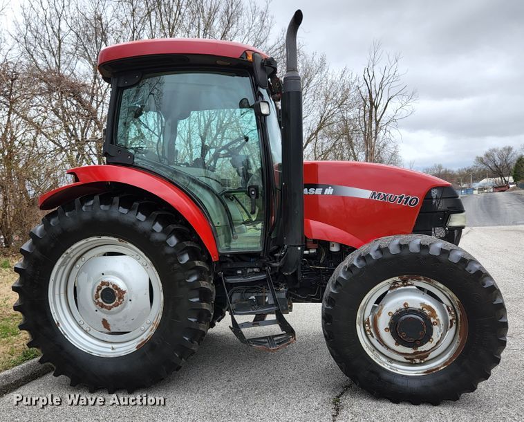 image for item HK9378 2004 Case IH MXU110  MFWD tractor