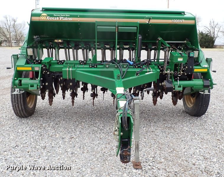 image for item JO9570 Great Plains 1006NT  no-till grain drill