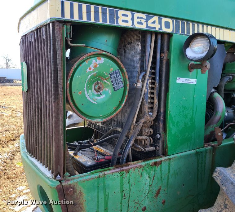 image for item KG9603 1981 John Deere 8640  4WD tractor