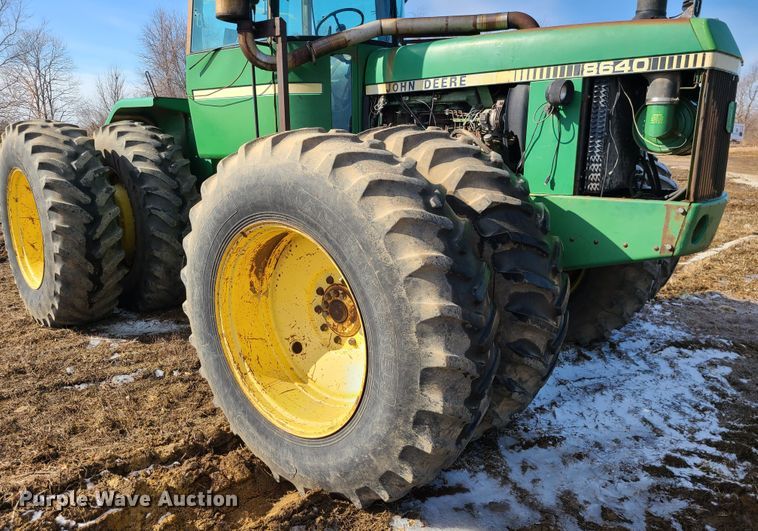 image for item KG9603 1981 John Deere 8640  4WD tractor
