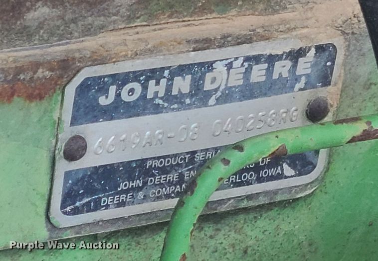 image for item KG9603 1981 John Deere 8640  4WD tractor