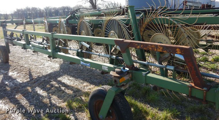 image for item KJ9603 Sitrex Magnum MK14-16  hay rake