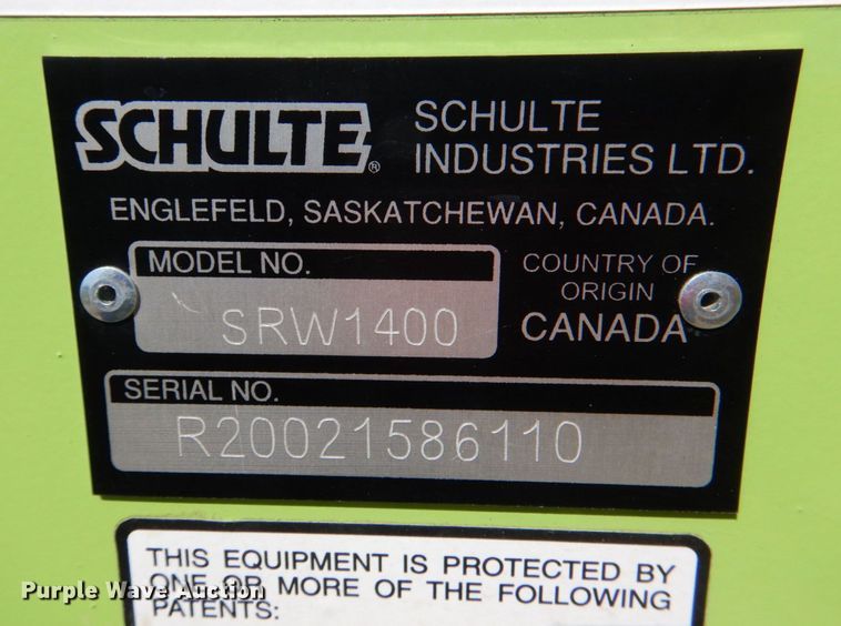 image for item KP9230 Schulte SRW1400  rock windrower