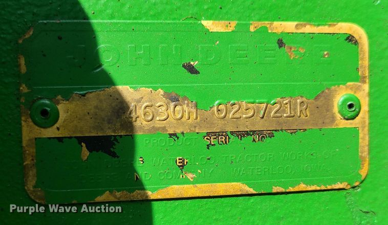 image for item KT9705 John Deere 4630  tractor