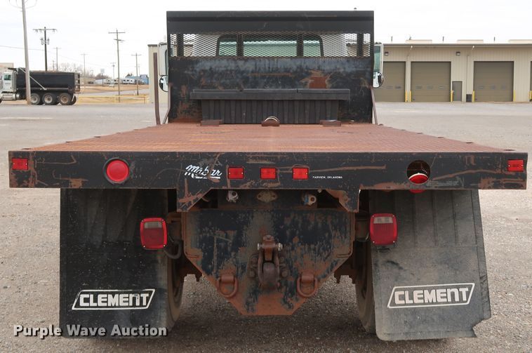 image for item DK3592 1996 International 4900  flatbed truck