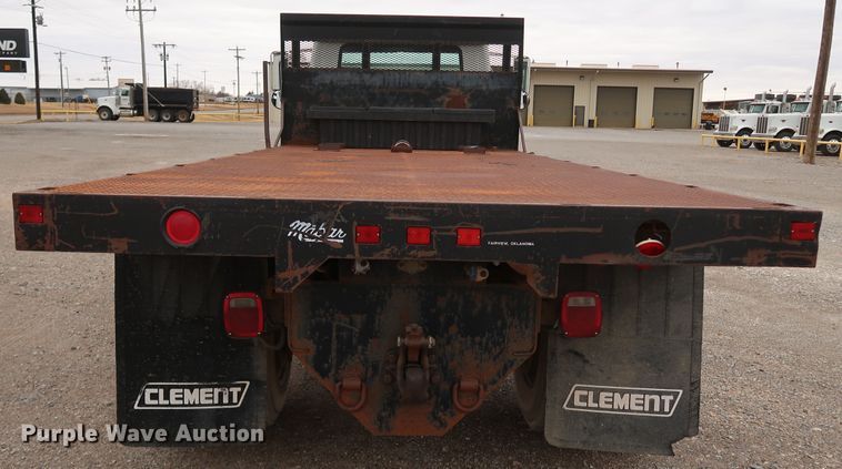 image for item DK3592 1996 International 4900  flatbed truck
