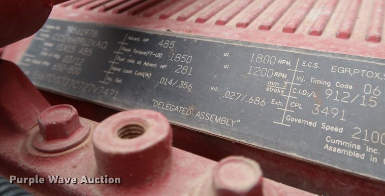 image for item DK3594 2013 Peterbilt 388  semi truck