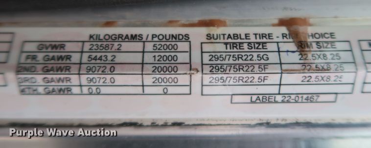 image for item DK3594 2013 Peterbilt 388  semi truck