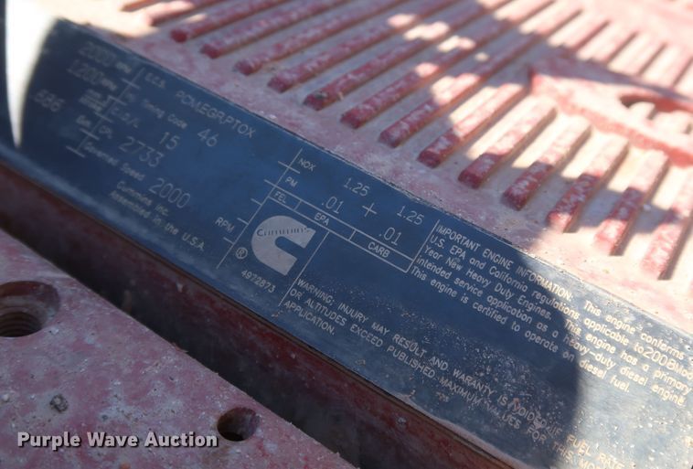 image for item DK3595 2009 Peterbilt 388  semi truck