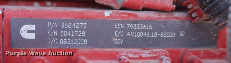 image for item DK3596 2009 Peterbilt 388  semi truck