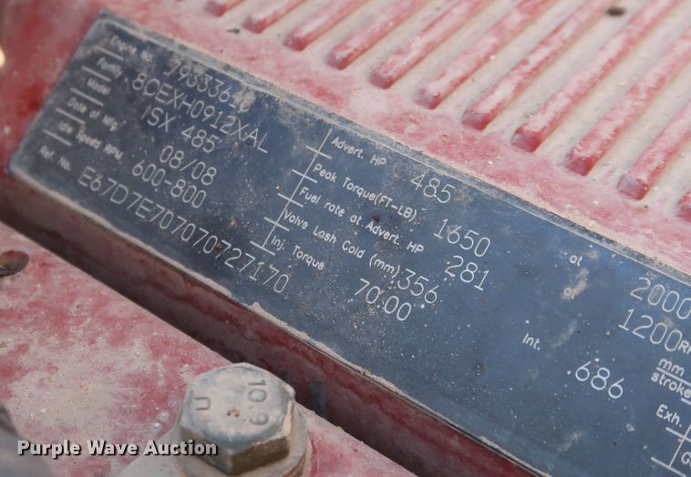 image for item DK3596 2009 Peterbilt 388  semi truck