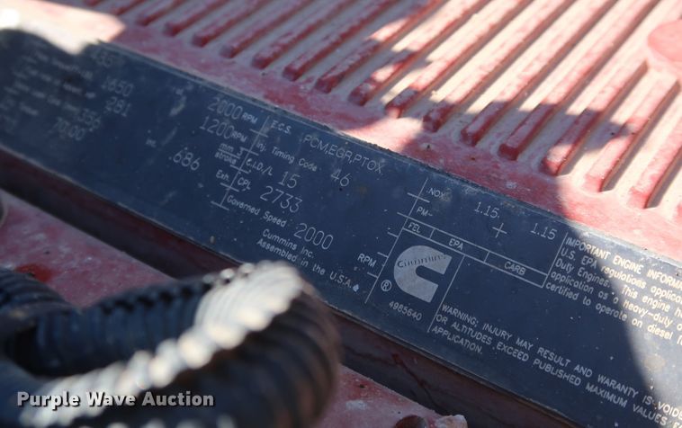 image for item DK3596 2009 Peterbilt 388  semi truck