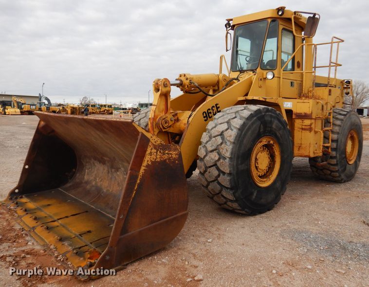 image for item DK3607 1989 Caterpillar 966E  wheel loader