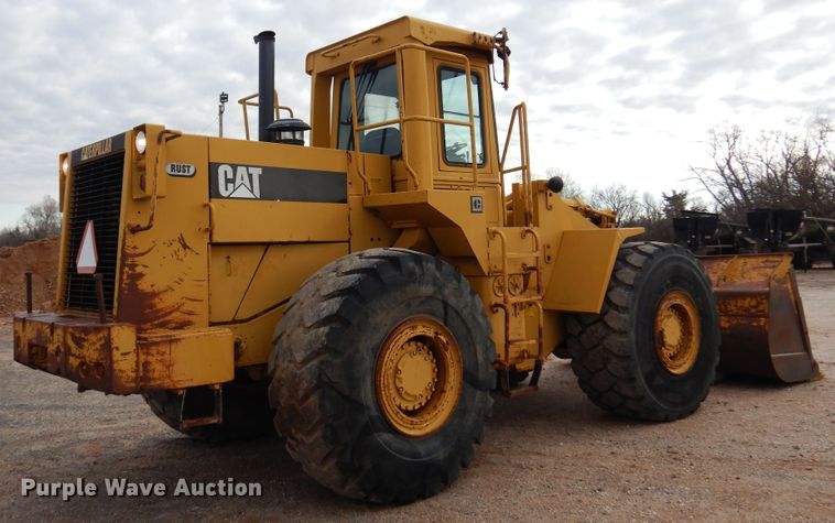 image for item DK3607 1989 Caterpillar 966E  wheel loader