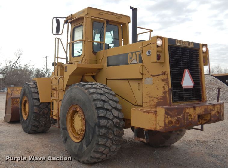 image for item DK3607 1989 Caterpillar 966E  wheel loader