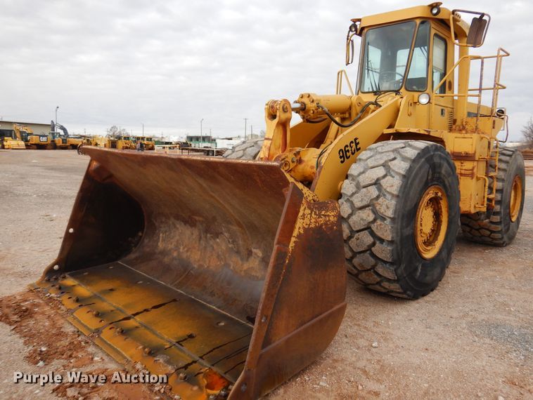 image for item DK3607 1989 Caterpillar 966E  wheel loader