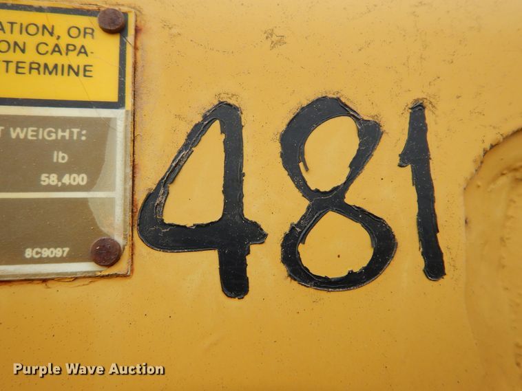 image for item DK3607 1989 Caterpillar 966E  wheel loader