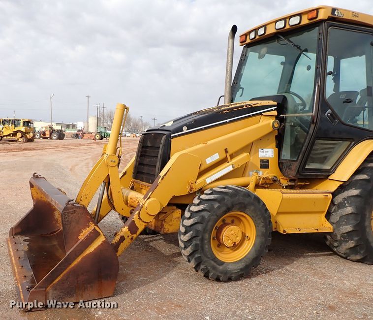 image for item DK3612 2001 Caterpillar 416D  backhoe