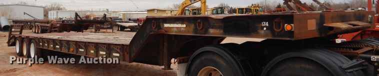 image for item DK3613 1997 Atoka 35-OFLB-50-3  drop deck equipment trailer