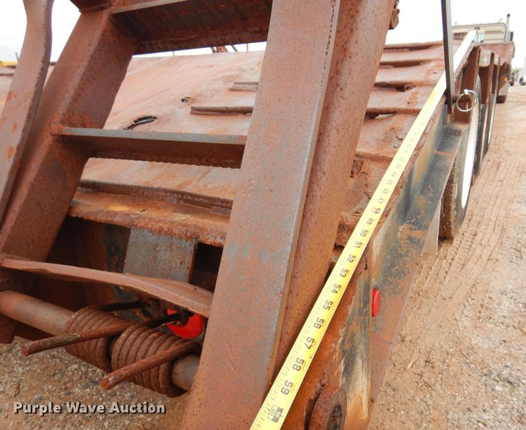 image for item DK3613 1997 Atoka 35-OFLB-50-3  drop deck equipment trailer