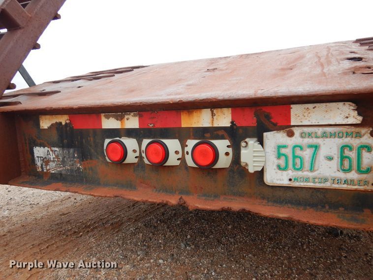 image for item DK3613 1997 Atoka 35-OFLB-50-3  drop deck equipment trailer