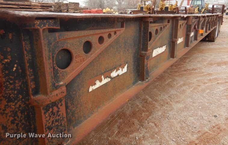 image for item DK3613 1997 Atoka 35-OFLB-50-3  drop deck equipment trailer