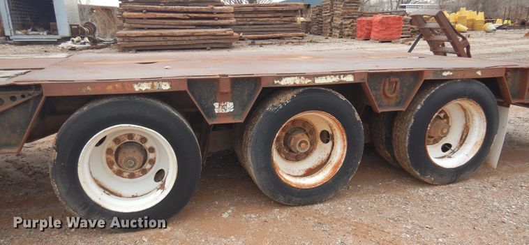 image for item DK3613 1997 Atoka 35-OFLB-50-3  drop deck equipment trailer