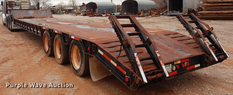 image for item DK3614 1997 Atoka 35-OFLB-50-3  drop deck equipment trailer