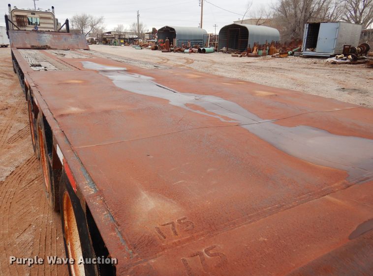 image for item DK3614 1997 Atoka 35-OFLB-50-3  drop deck equipment trailer