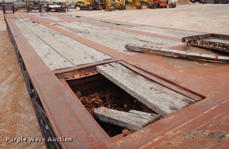 image for item DK3614 1997 Atoka 35-OFLB-50-3  drop deck equipment trailer