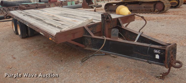 image for item DK3616 1995 Quality Discount Trailers  equipment trailer