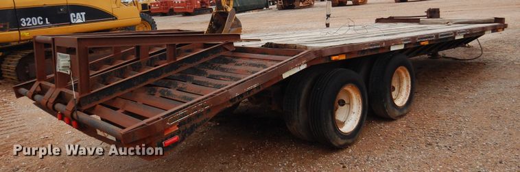 image for item DK3616 1995 Quality Discount Trailers  equipment trailer