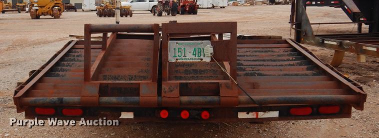 image for item DK3616 1995 Quality Discount Trailers  equipment trailer