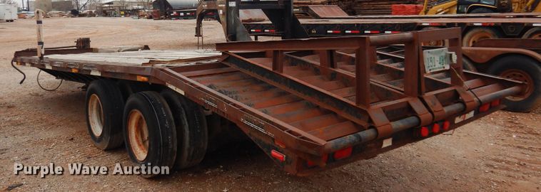 image for item DK3616 1995 Quality Discount Trailers  equipment trailer