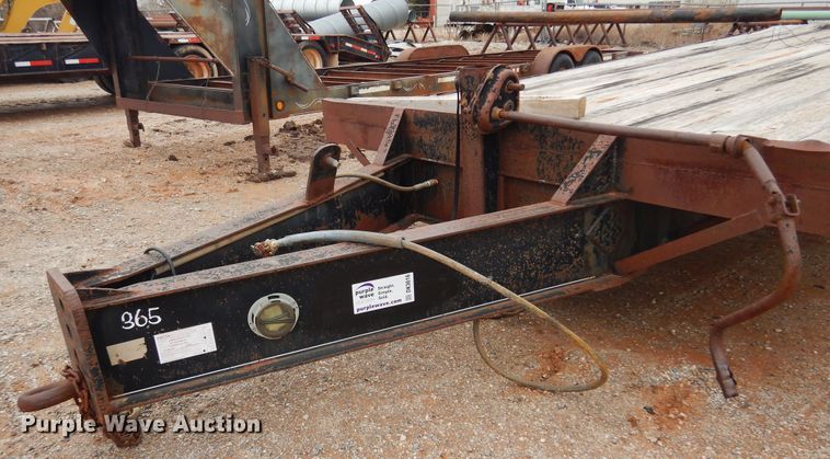 image for item DK3616 1995 Quality Discount Trailers  equipment trailer