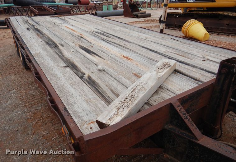 image for item DK3616 1995 Quality Discount Trailers  equipment trailer