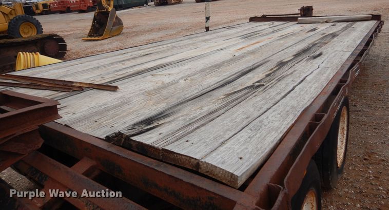 image for item DK3616 1995 Quality Discount Trailers  equipment trailer