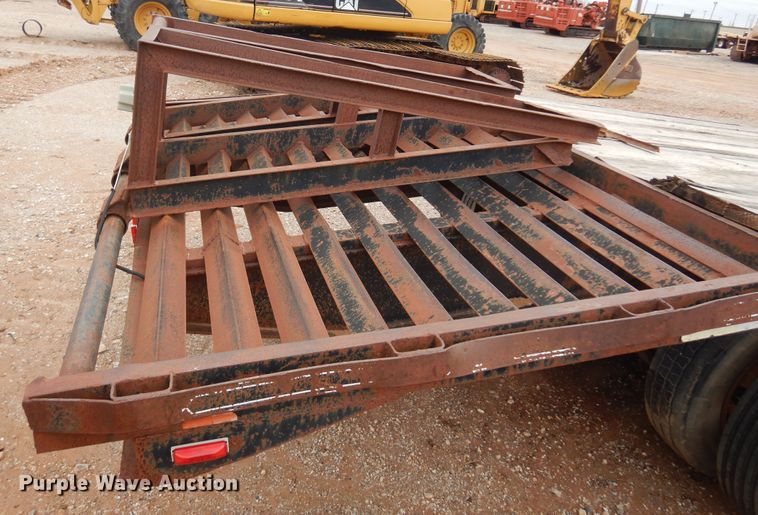 image for item DK3616 1995 Quality Discount Trailers  equipment trailer