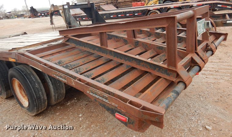 image for item DK3616 1995 Quality Discount Trailers  equipment trailer