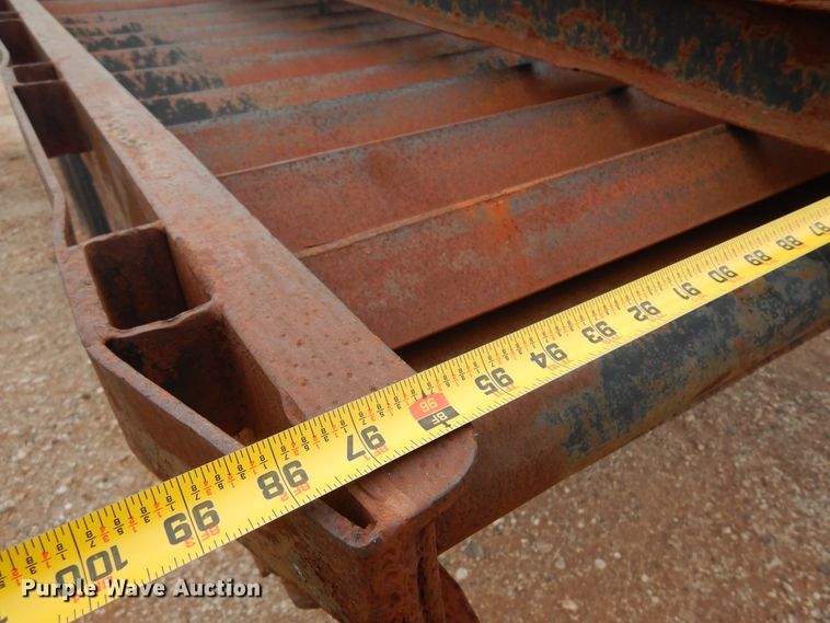 image for item DK3616 1995 Quality Discount Trailers  equipment trailer