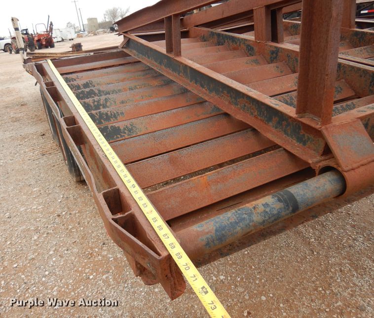 image for item DK3616 1995 Quality Discount Trailers  equipment trailer