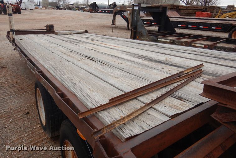 image for item DK3616 1995 Quality Discount Trailers  equipment trailer