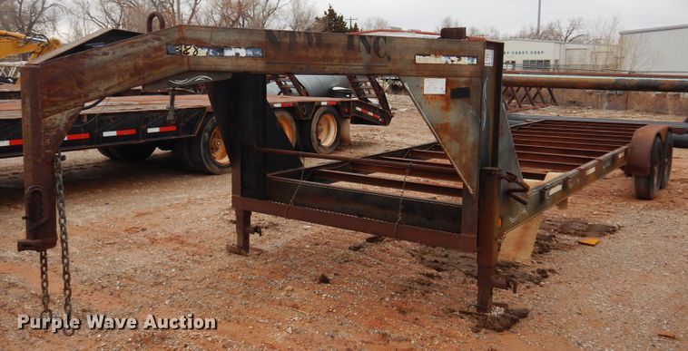 image for item DK3617 1999 National Trailer Manufacturing  equipment trailer