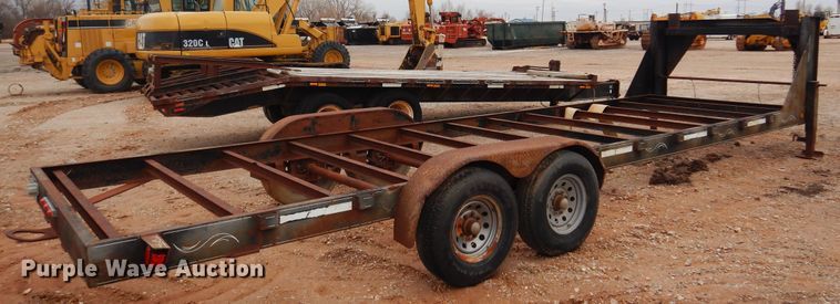 image for item DK3617 1999 National Trailer Manufacturing  equipment trailer