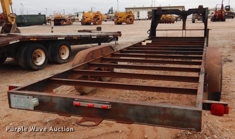 image for item DK3617 1999 National Trailer Manufacturing  equipment trailer