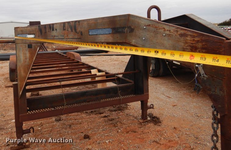 image for item DK3617 1999 National Trailer Manufacturing  equipment trailer