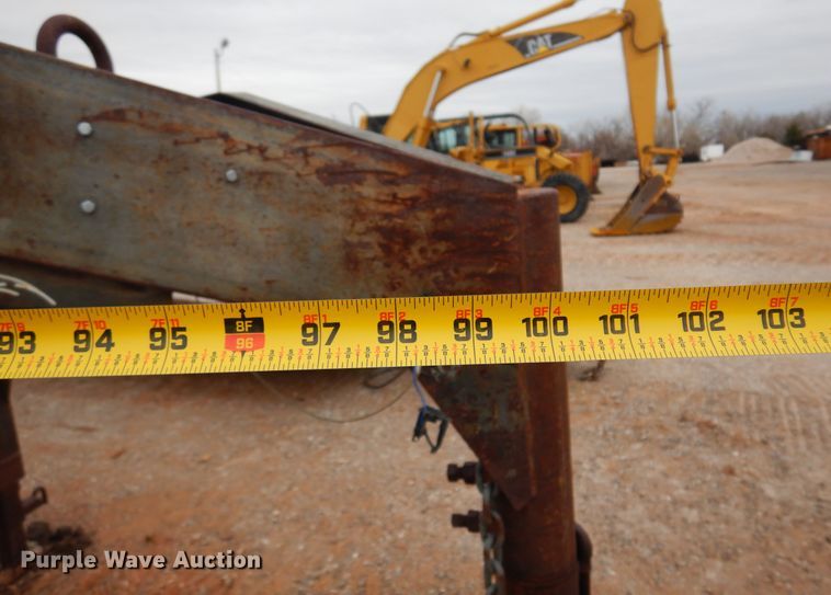 image for item DK3617 1999 National Trailer Manufacturing  equipment trailer